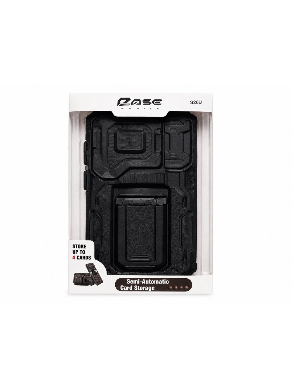 Heavy Duty Semi-Automatic Case for Samsung Galaxy S26 Ultra - Black